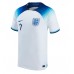 Camiseta Inglaterra Jack Grealish #7 Primera Equipación Replica Mundial 2022 mangas cortas